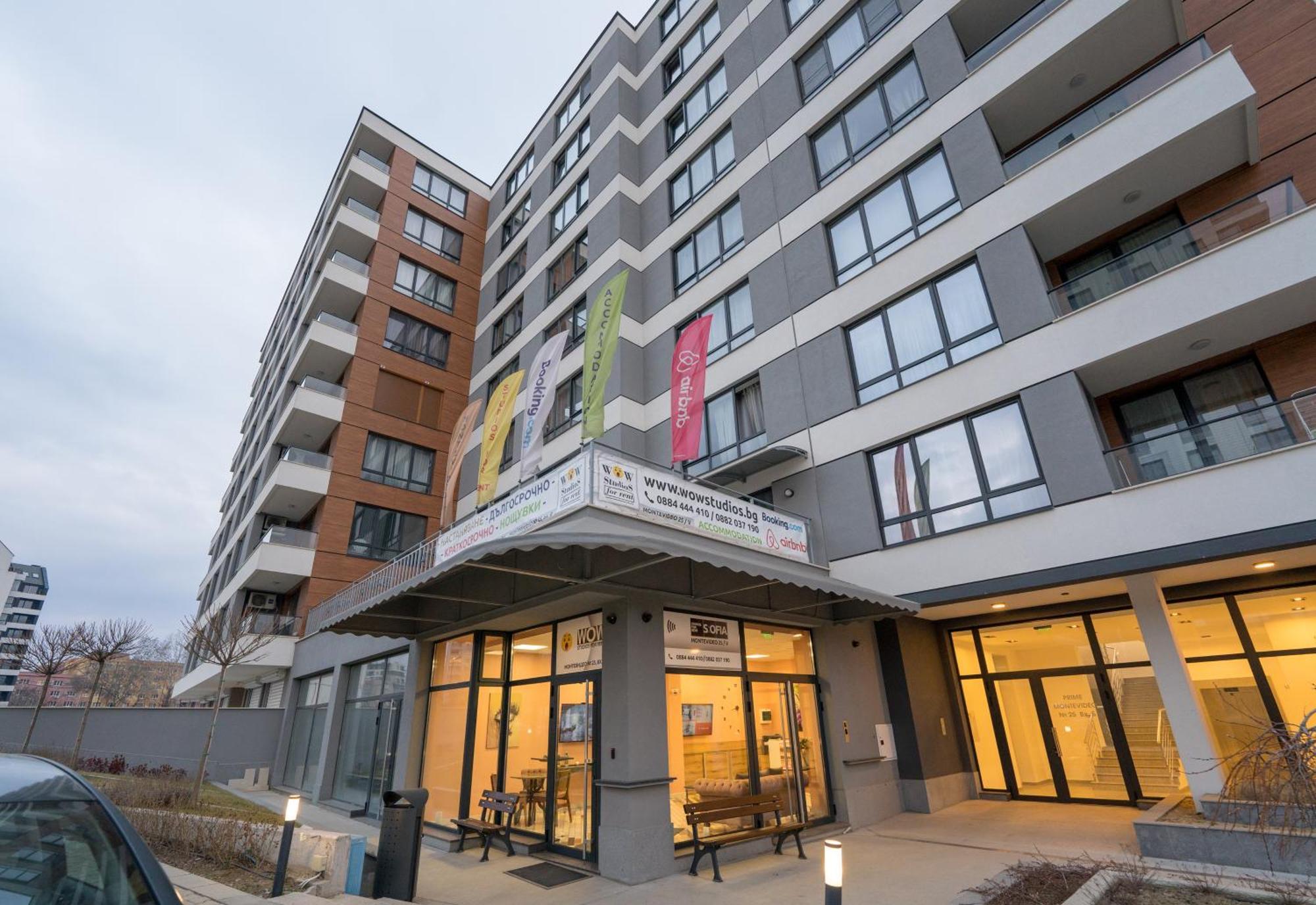 Wow Studios For Rent 2 Bul Montevideo 25A - B София Экстерьер фото